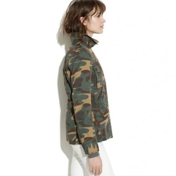 Madewell Outbound Utility Camo Jacket Womens Size small - Picture 2 of 16